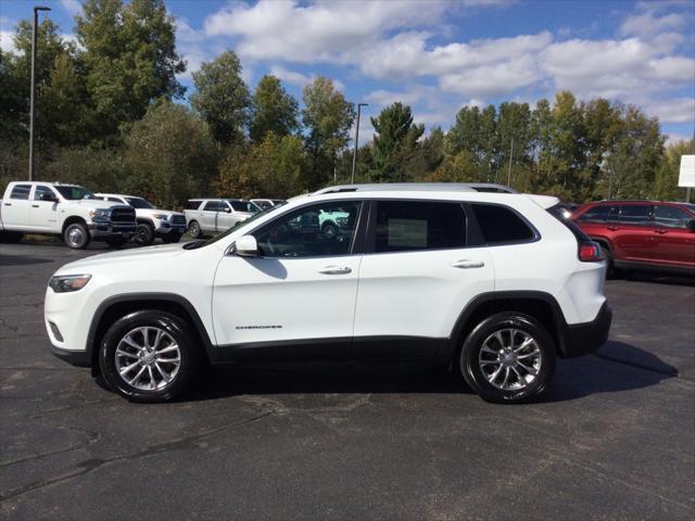 used 2021 Jeep Cherokee car, priced at $24,390