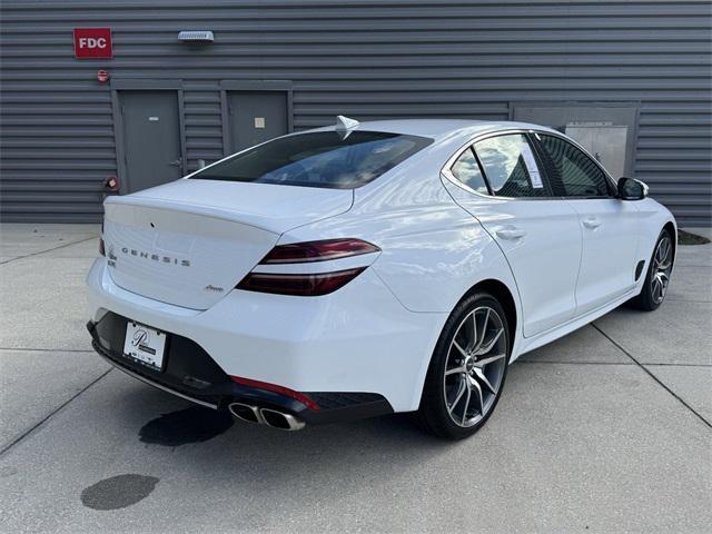 used 2023 Genesis G70 car, priced at $29,443