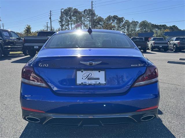 used 2019 Genesis G70 car, priced at $25,799