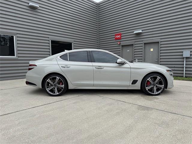 used 2025 Genesis G70 car, priced at $51,995