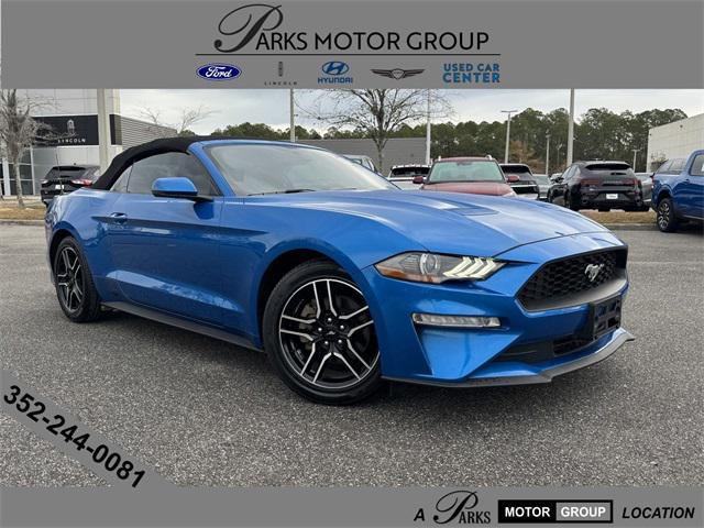 used 2020 Ford Mustang car, priced at $21,248