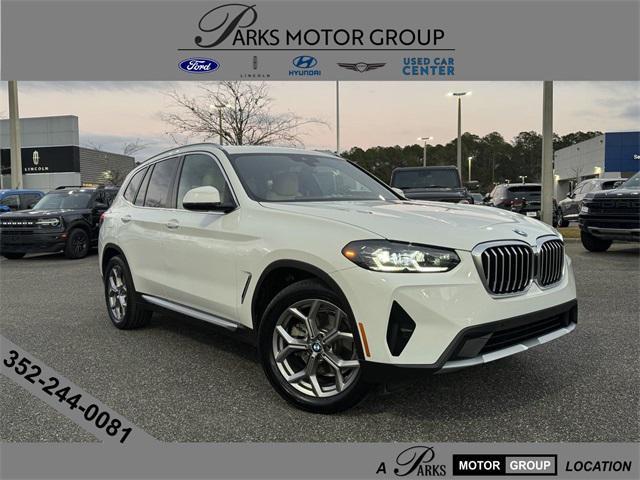 used 2022 BMW X3 car, priced at $31,499