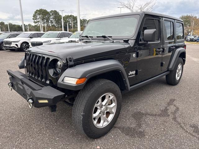 used 2021 Jeep Wrangler Unlimited car, priced at $27,775