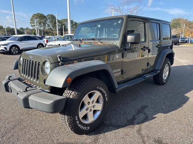 used 2015 Jeep Wrangler Unlimited car, priced at $14,651