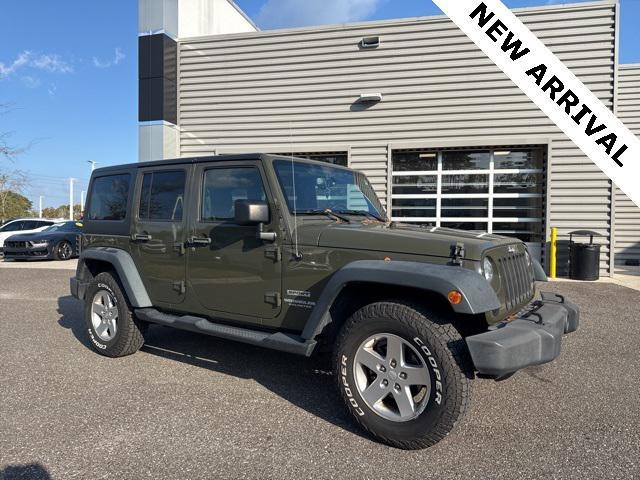 used 2015 Jeep Wrangler Unlimited car, priced at $14,651