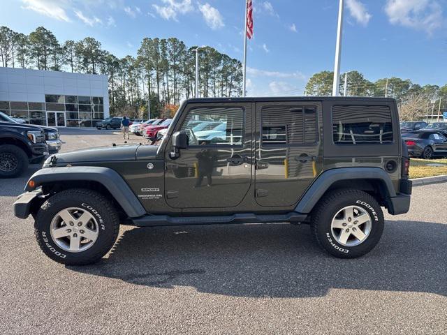 used 2015 Jeep Wrangler Unlimited car, priced at $14,651