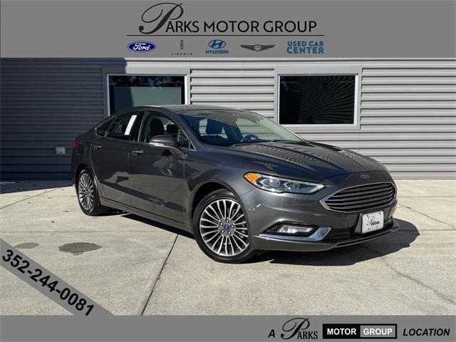 used 2017 Ford Fusion car, priced at $12,499