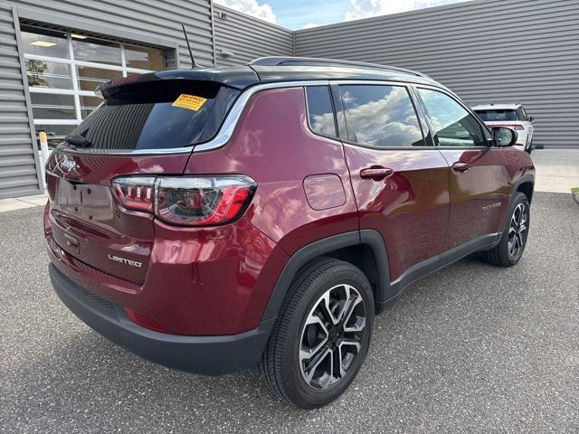 used 2022 Jeep Compass car, priced at $23,952