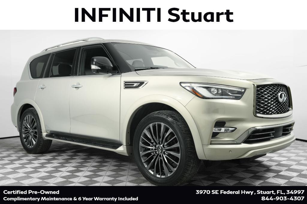 used 2024 INFINITI QX80 car, priced at $61,645