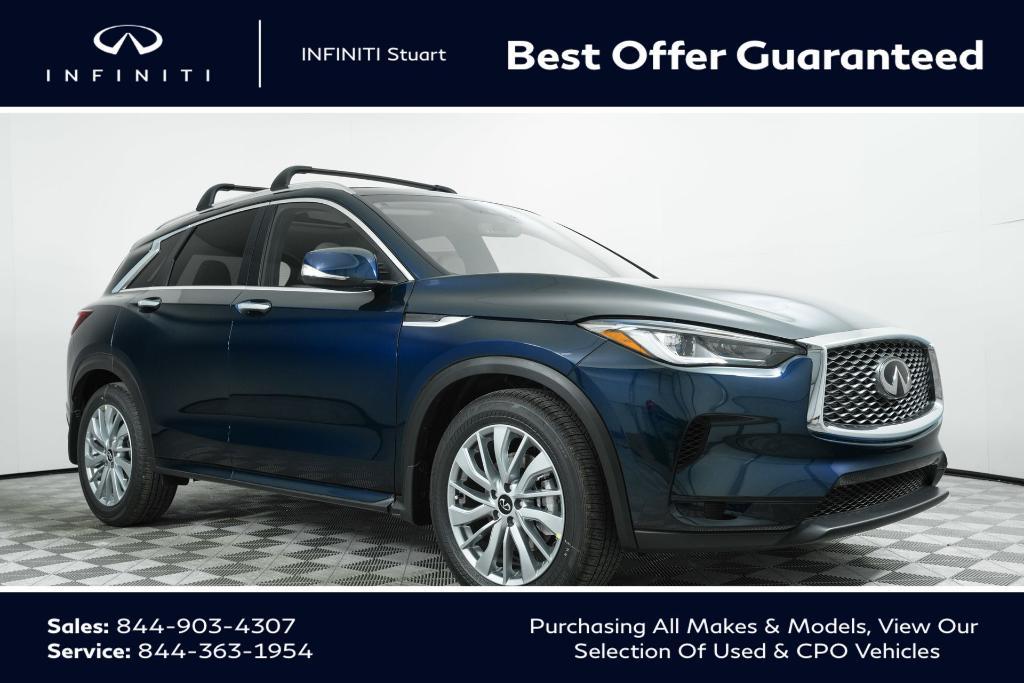new 2025 INFINITI QX50 car, priced at $42,112