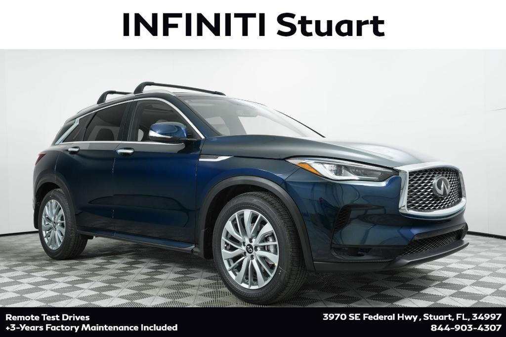 new 2025 INFINITI QX50 car, priced at $48,555