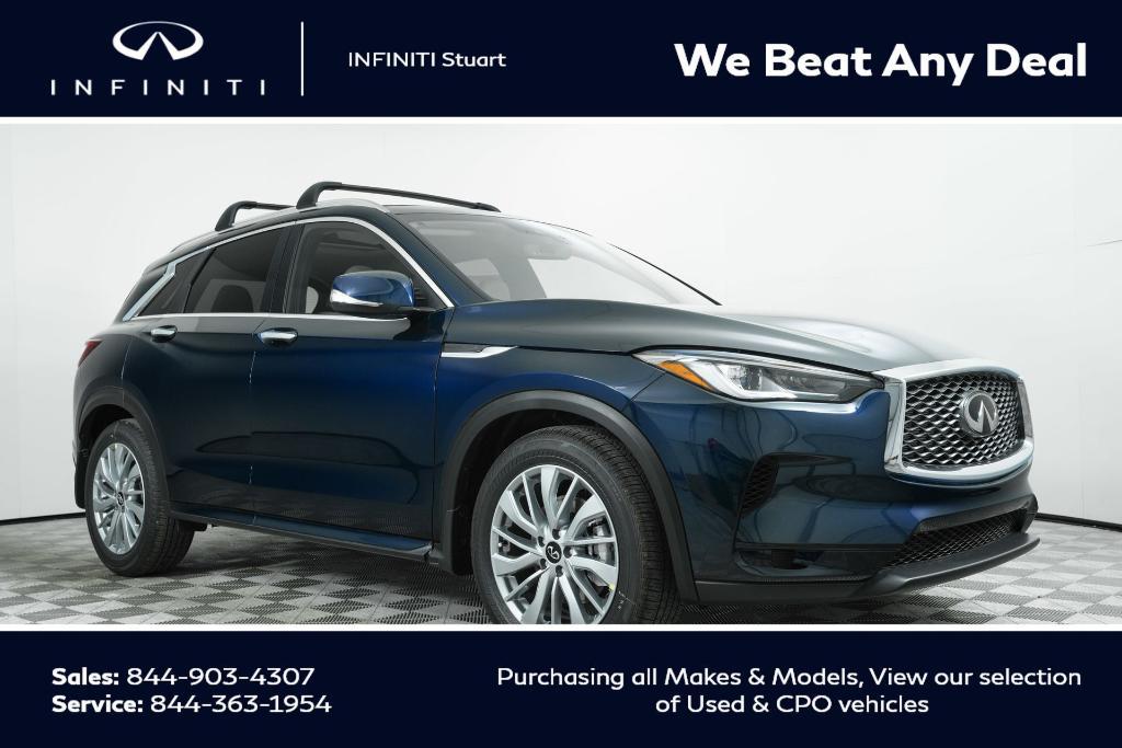 new 2025 INFINITI QX50 car, priced at $48,555