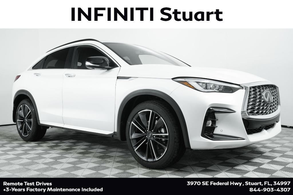 new 2025 INFINITI QX55 car, priced at $54,080