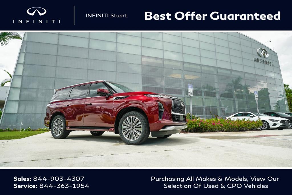 new 2026 INFINITI QX80 car, priced at $99,335