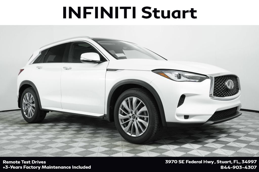 new 2025 INFINITI QX50 car, priced at $46,170