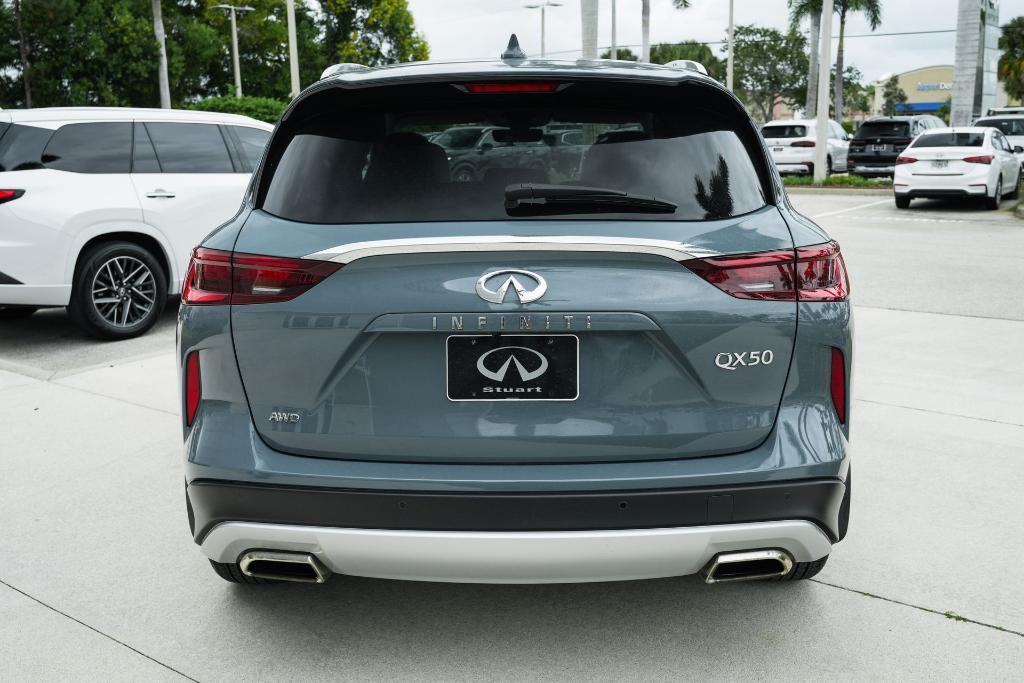 used 2025 INFINITI QX50 car, priced at $37,137