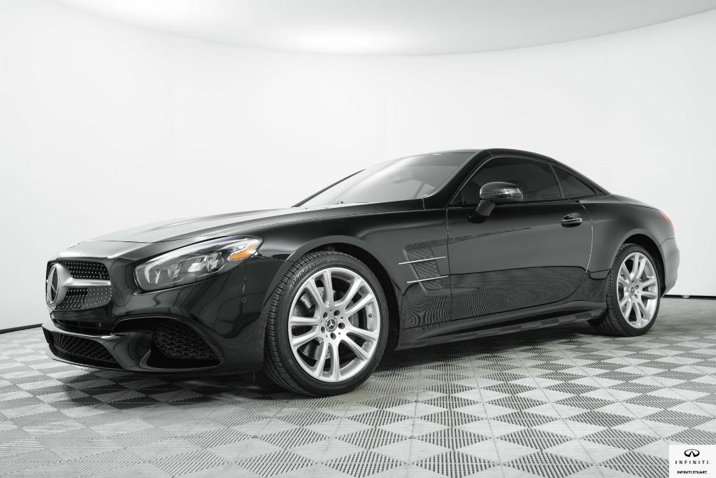 used 2018 Mercedes-Benz SL 550 car, priced at $47,784