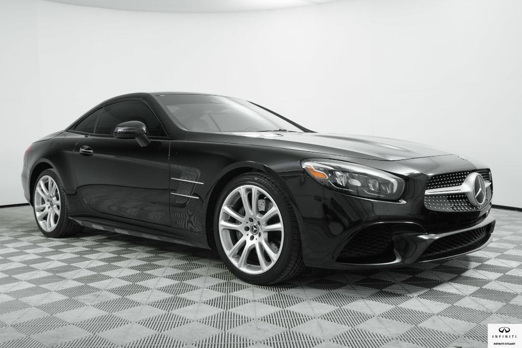 used 2018 Mercedes-Benz SL 550 car, priced at $47,784