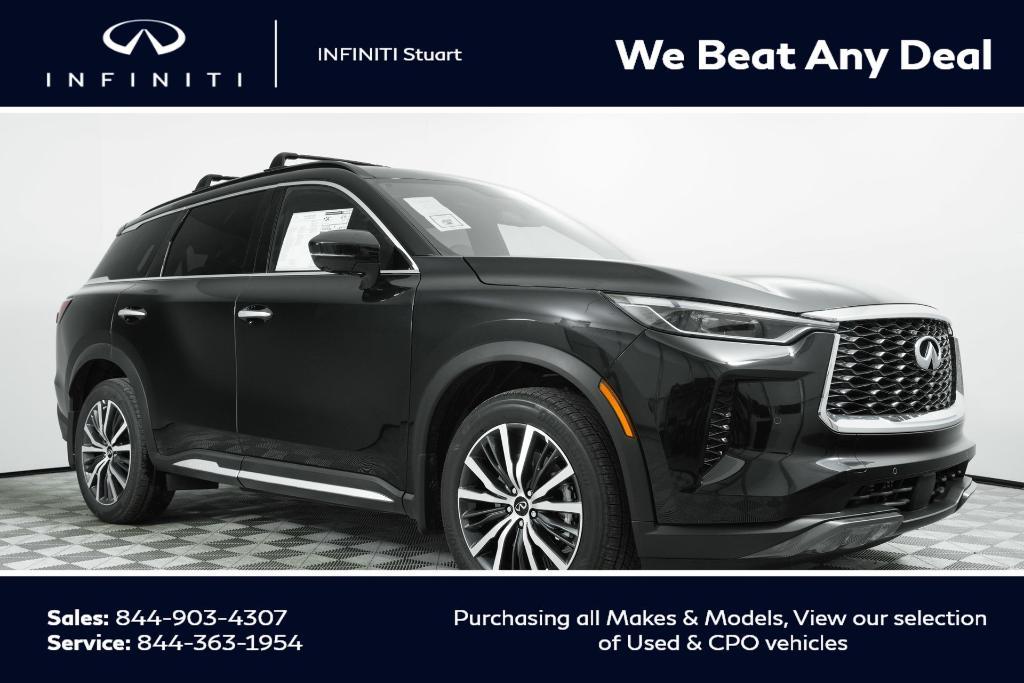 new 2025 INFINITI QX60 car, priced at $69,050