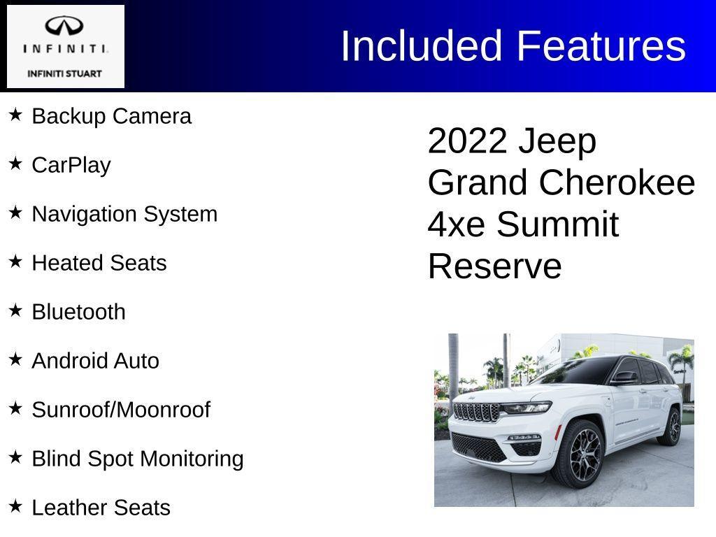 used 2022 Jeep Grand Cherokee 4xe car, priced at $35,503