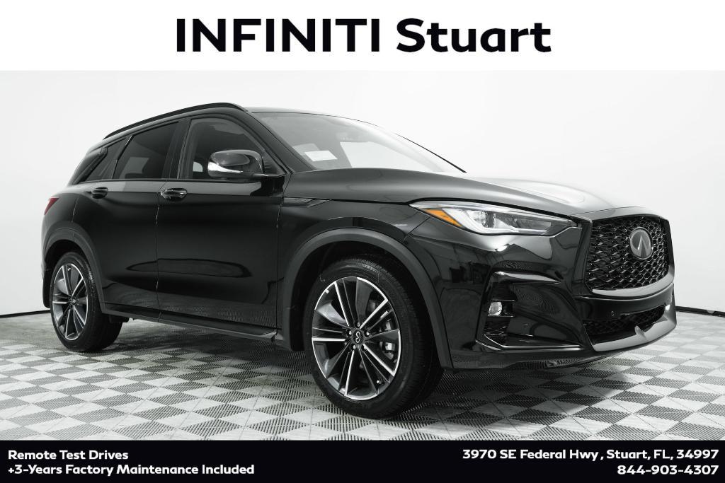 new 2025 INFINITI QX50 car, priced at $50,270