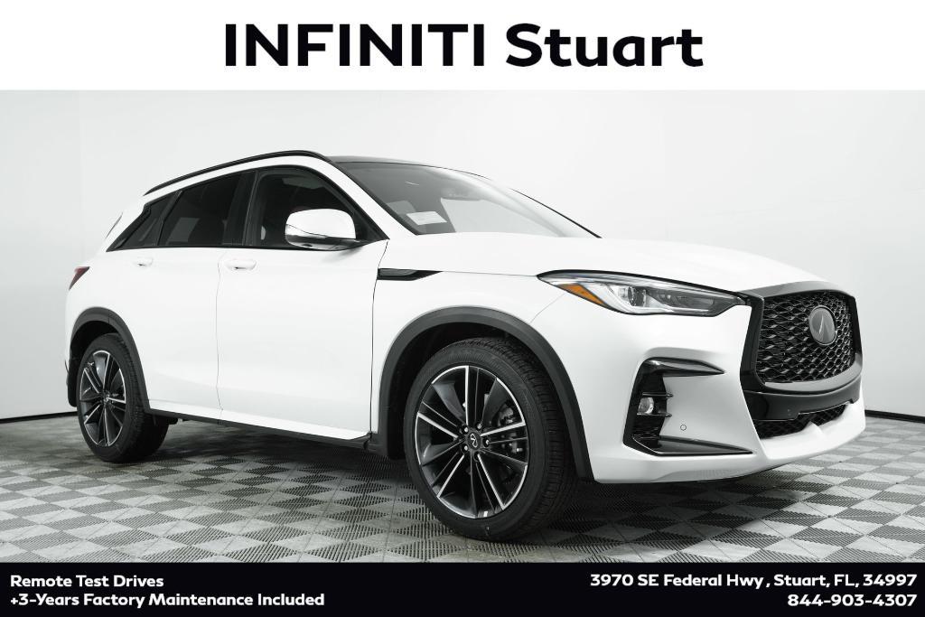 new 2025 INFINITI QX50 car, priced at $53,670