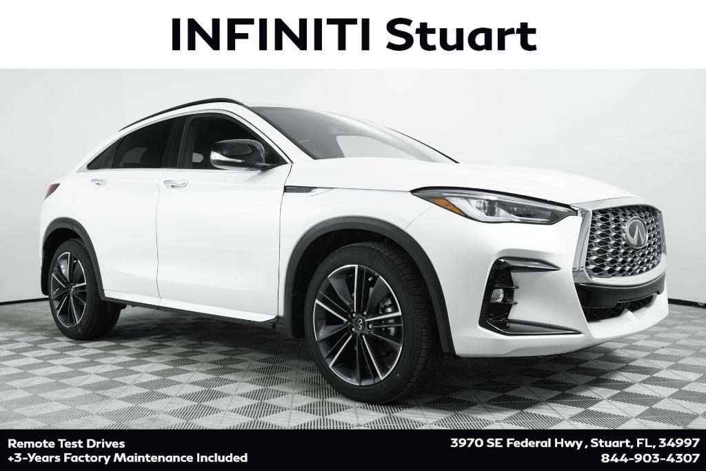 new 2025 INFINITI QX55 car, priced at $49,985