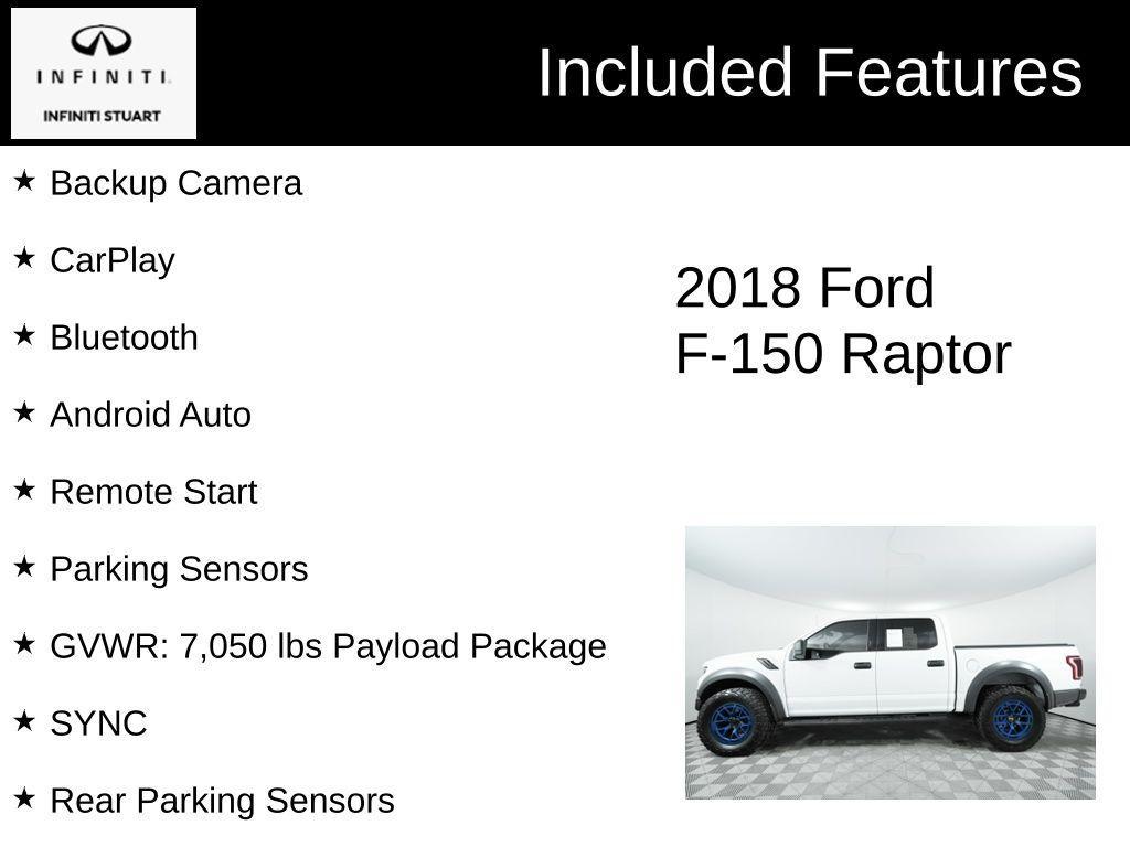 used 2018 Ford F-150 car, priced at $46,402