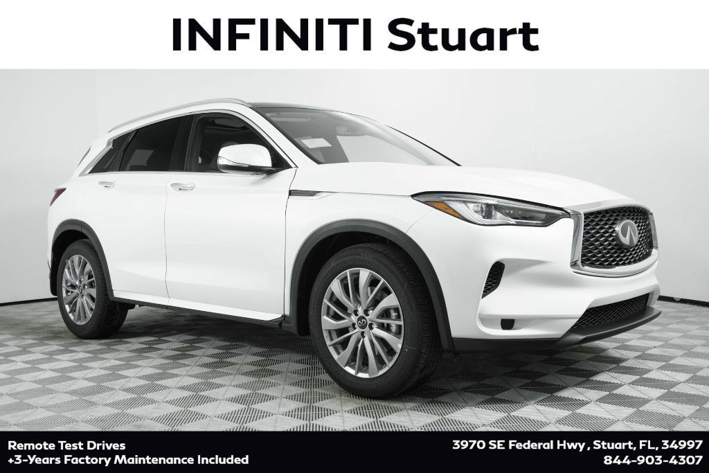 new 2025 INFINITI QX50 car, priced at $45,270