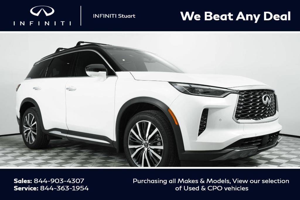 new 2025 INFINITI QX60 car, priced at $69,050