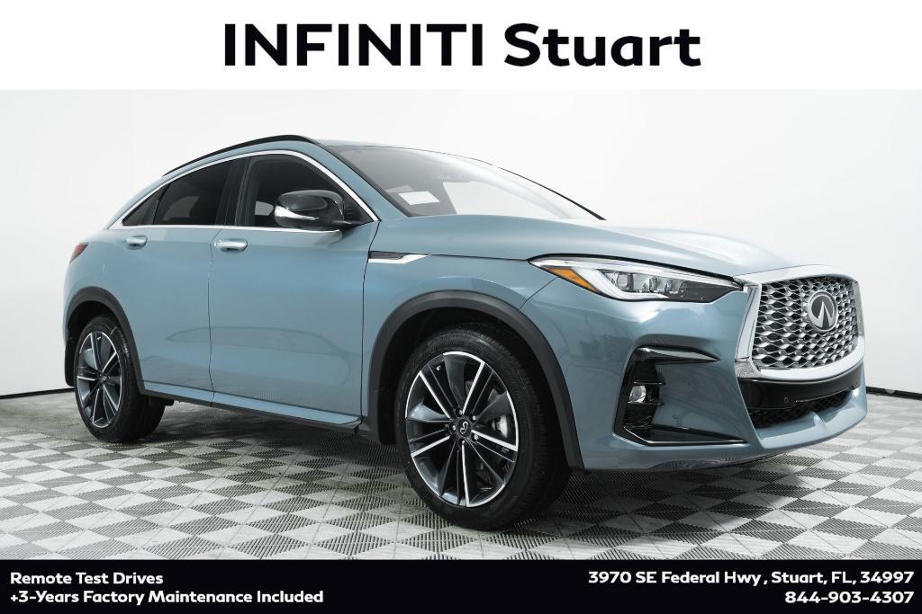 new 2025 INFINITI QX55 car, priced at $54,875