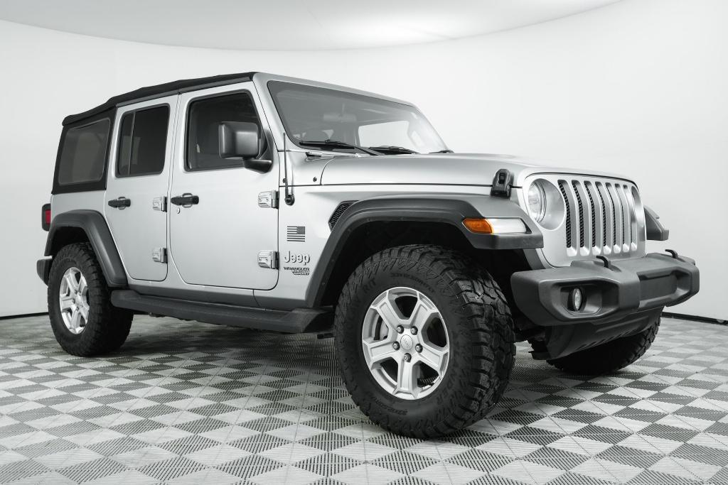 used 2018 Jeep Wrangler Unlimited car, priced at $27,131