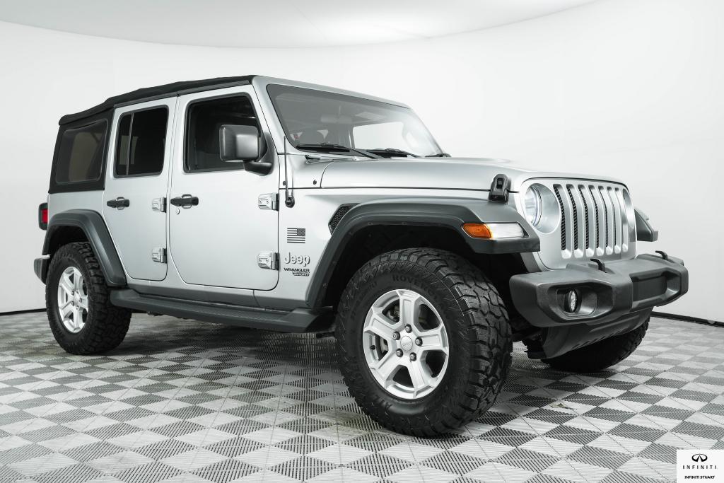 used 2018 Jeep Wrangler Unlimited car, priced at $24,570