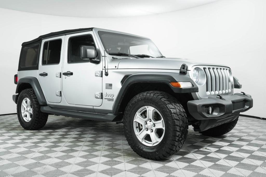 used 2018 Jeep Wrangler Unlimited car, priced at $24,355