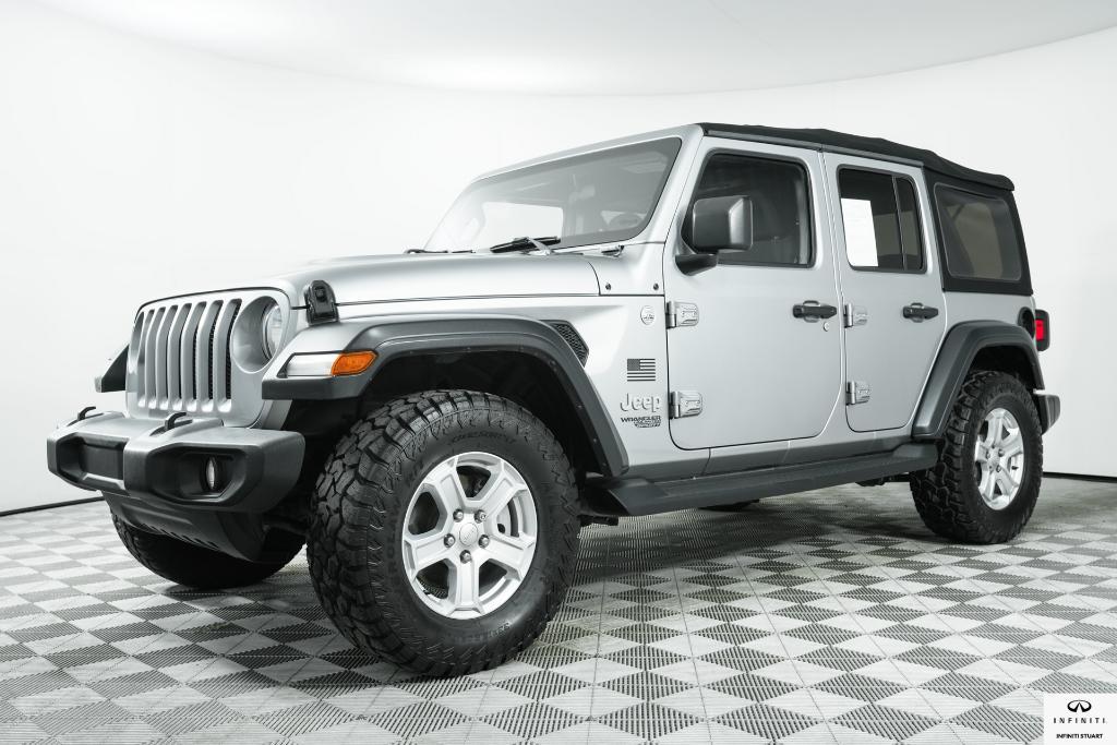 used 2018 Jeep Wrangler Unlimited car, priced at $24,800