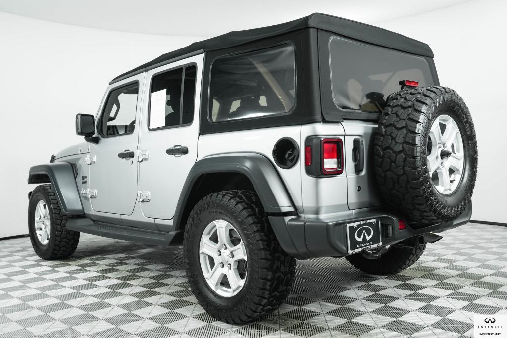 used 2018 Jeep Wrangler Unlimited car, priced at $24,800