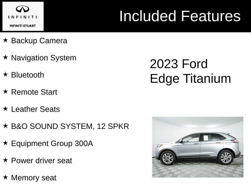 used 2023 Ford Edge car, priced at $24,428