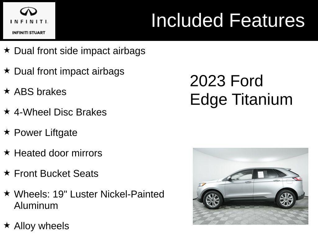 used 2023 Ford Edge car, priced at $23,455