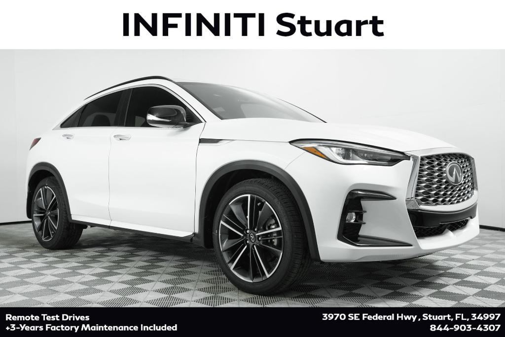 new 2025 INFINITI QX55 car, priced at $48,985