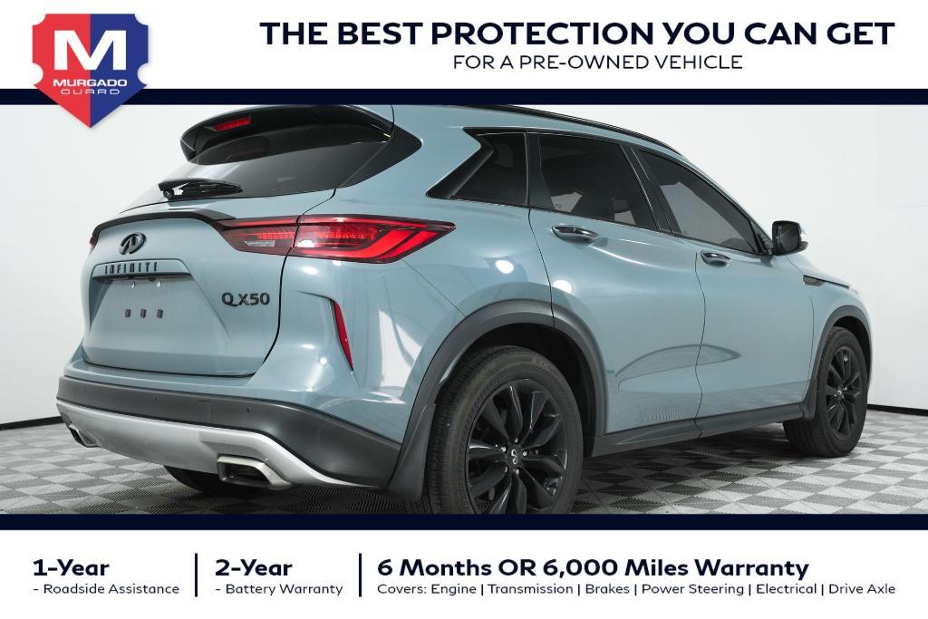 used 2022 INFINITI QX50 car, priced at $29,375