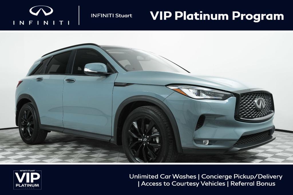 used 2022 INFINITI QX50 car, priced at $28,296