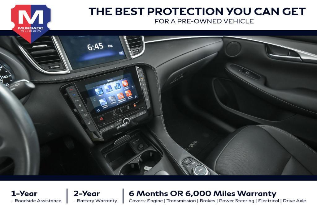 used 2022 INFINITI QX50 car, priced at $29,375