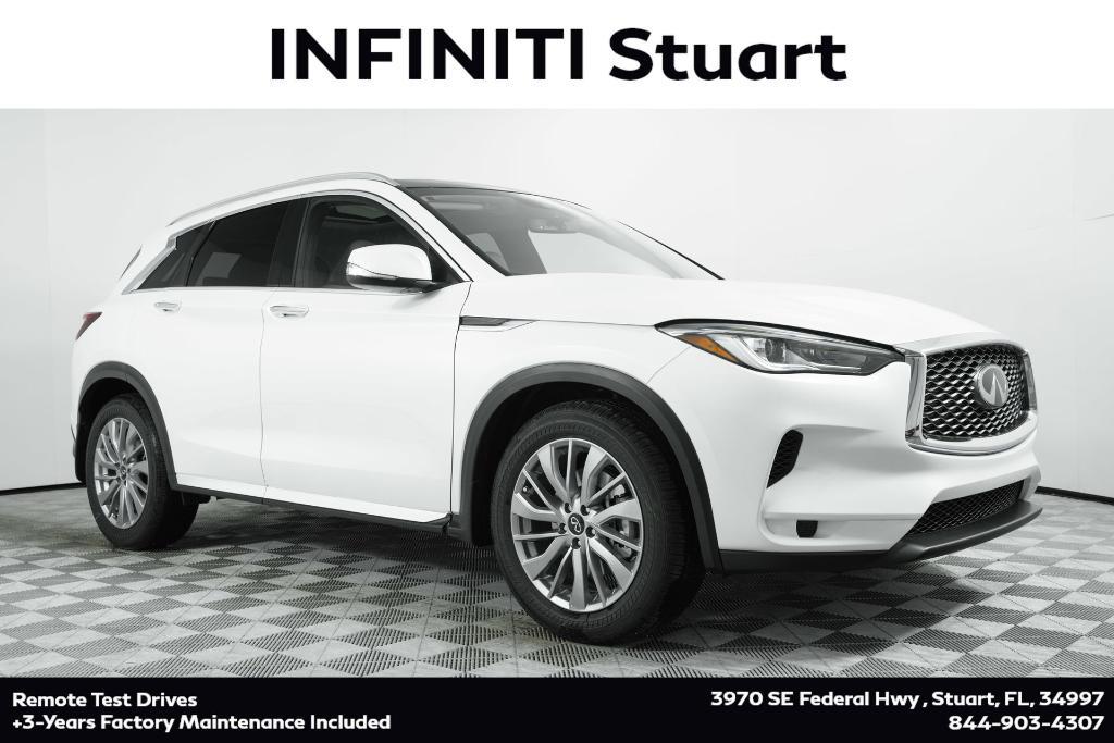 new 2025 INFINITI QX50 car, priced at $45,270