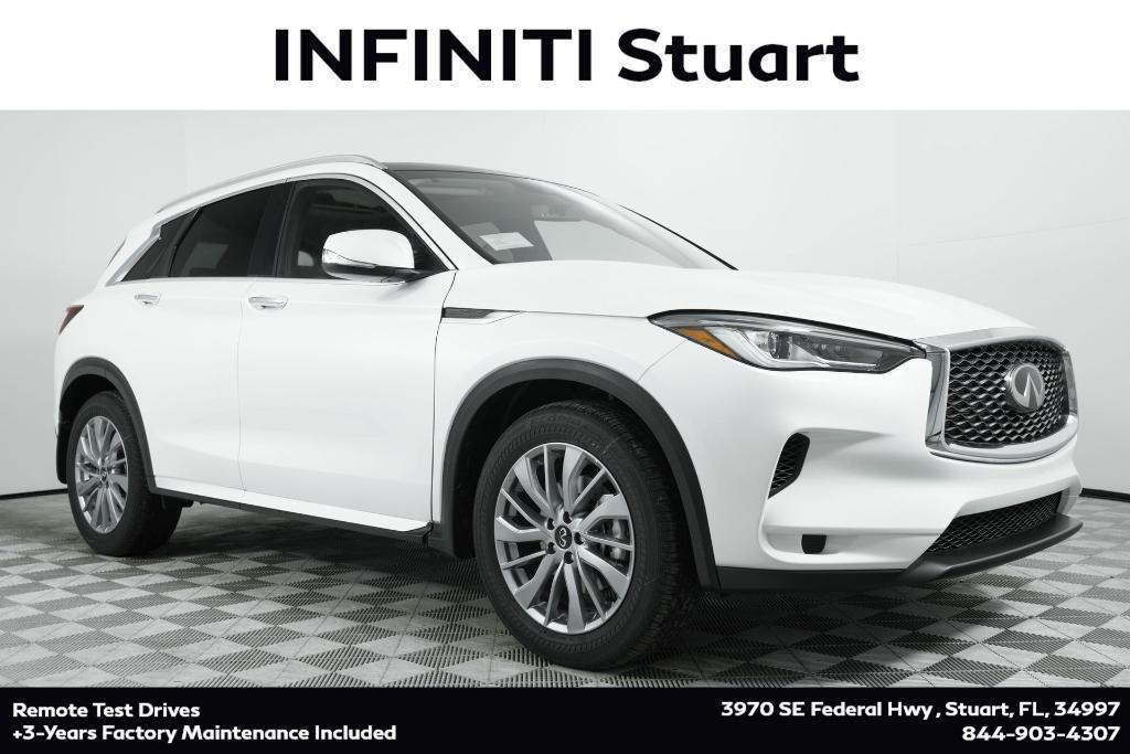 new 2025 INFINITI QX50 car, priced at $46,270