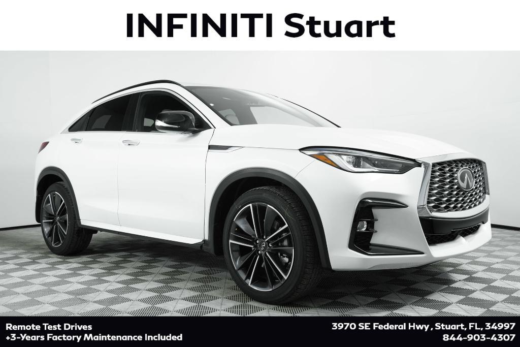 new 2025 INFINITI QX55 car, priced at $49,985