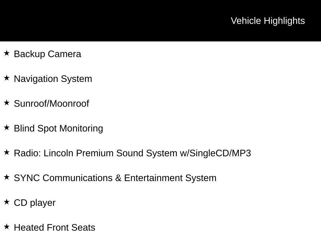 used 2015 Lincoln MKZ Hybrid car, priced at $9,850