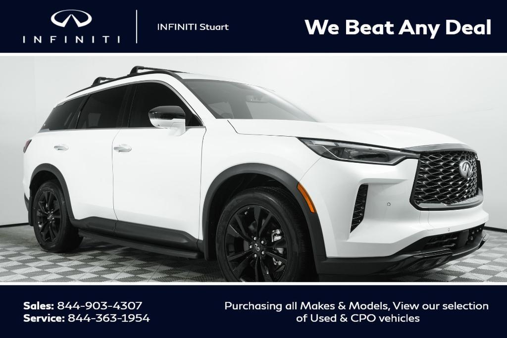 new 2025 INFINITI QX60 car, priced at $61,010