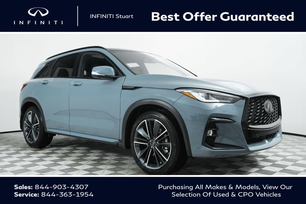 new 2025 INFINITI QX50 car, priced at $46,727
