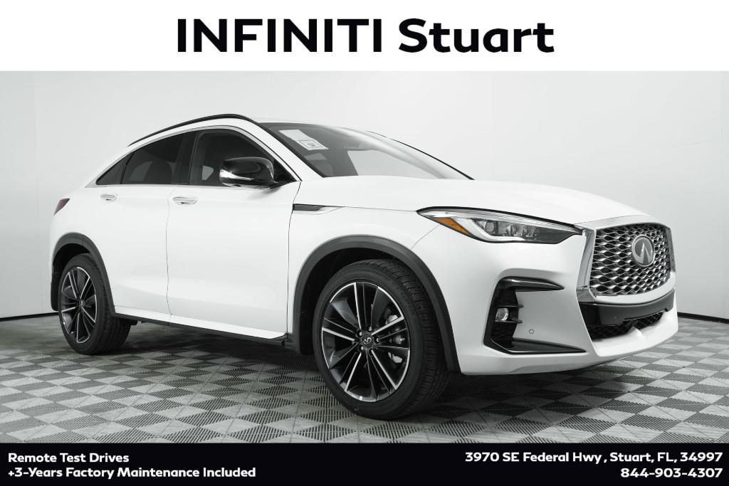 new 2025 INFINITI QX55 car, priced at $61,740