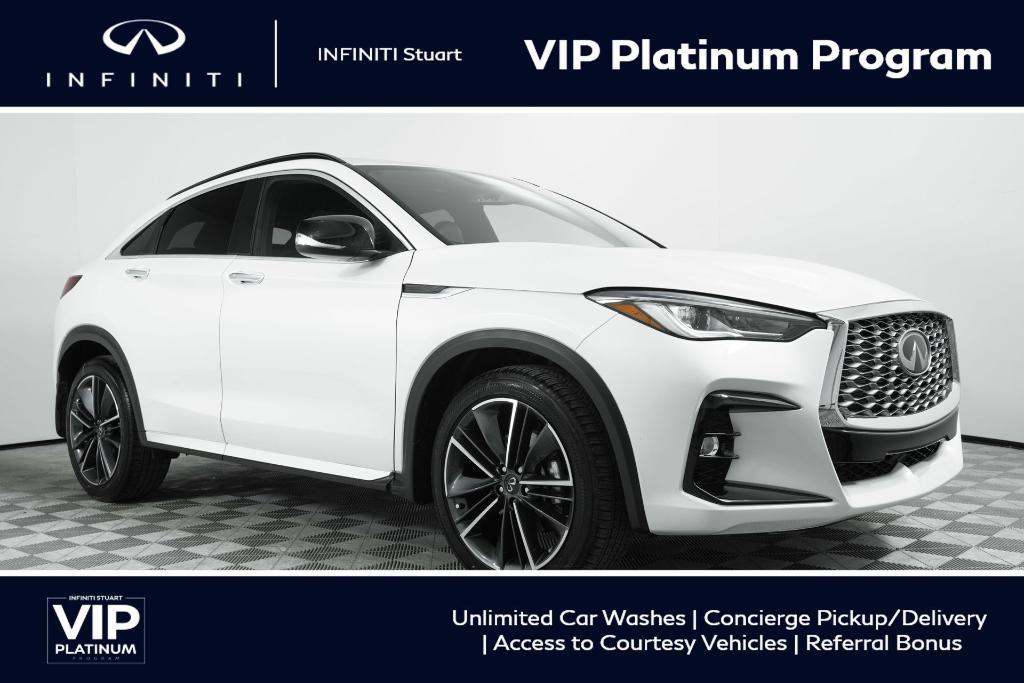 used 2025 INFINITI QX55 car, priced at $42,209